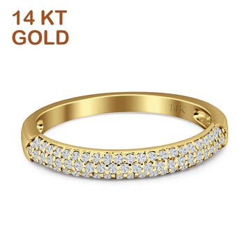 Half Eternity Wedding Band